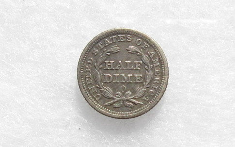 1854-O Half Dime with Arrows XF-45 | Of Coins & Crystals