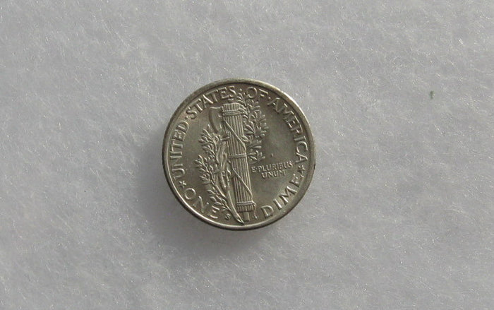 1936S Mercury Dime AU-55 | Of Coins & Crystals