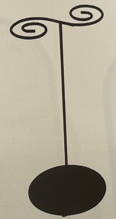 Black Metal Chain Bar Display 261-111