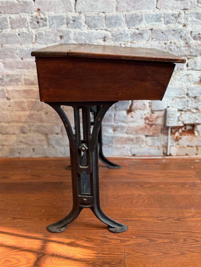 Antique School Desk.