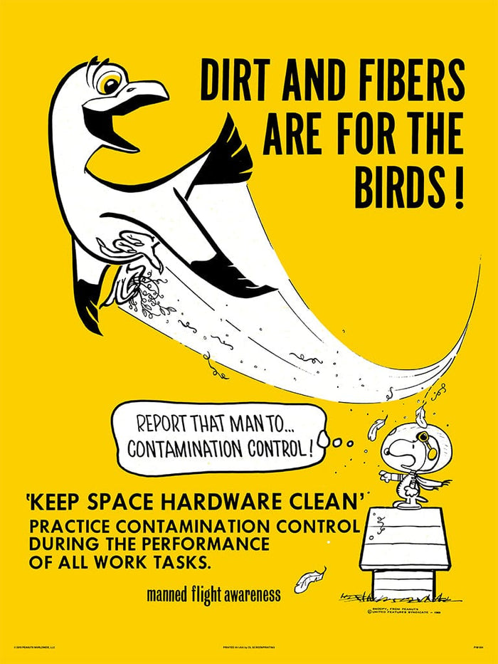 Apollo Era Safety Poster B (Variant)