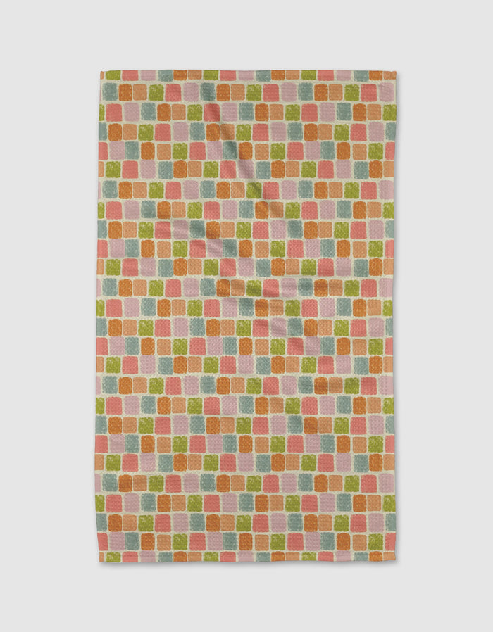 Beachy Tile Tea Towel