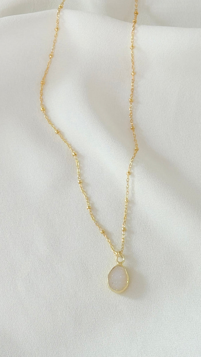 Belle necklace - Druzy