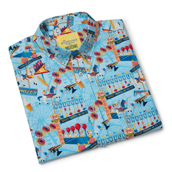 RSVLTS RSVLTS Short Sleeve Shirt Boardwalk Bonanza – KUNUFLEX Short Sleeve Shirt Boardwalk Bonanza – KUNUFLEX Short Sleeve Shirt