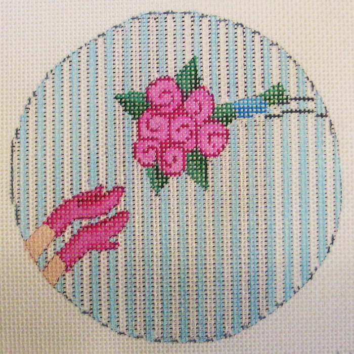Needlepoint Bouquet Toss Canvas