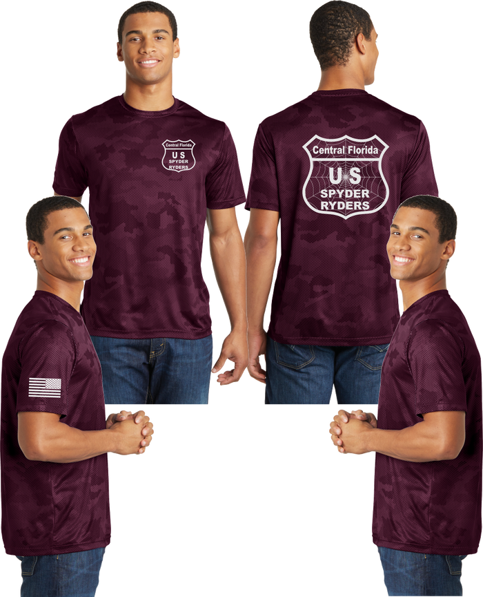 Central Florida - US Spyder Ryder Reflective Tee - Camo Poly