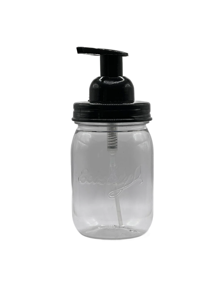 Ecoslay Mason Jar and Foam Top