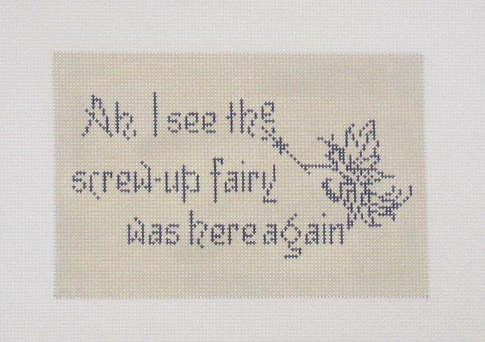 Needlepoint Fairy Canvas