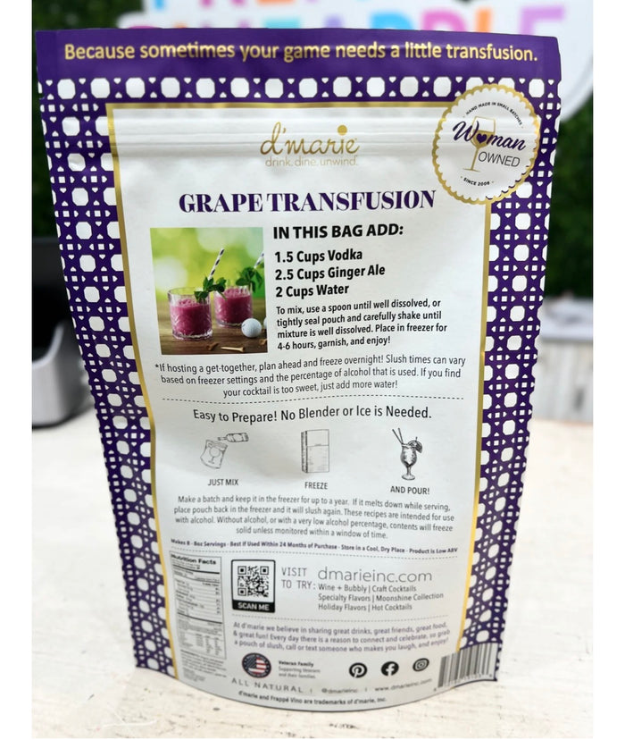 Grape Transfusion Slush Mix