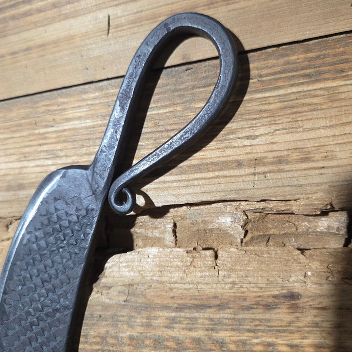Hand-Forged Iron Pizza Cutter - Old West Iron