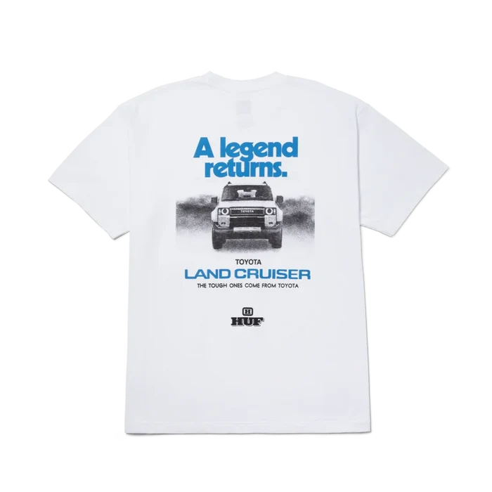 Huf Legends Return Tee White
