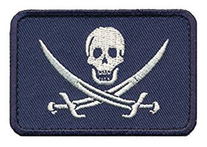 Jolly Roger Pirate Flag Patch