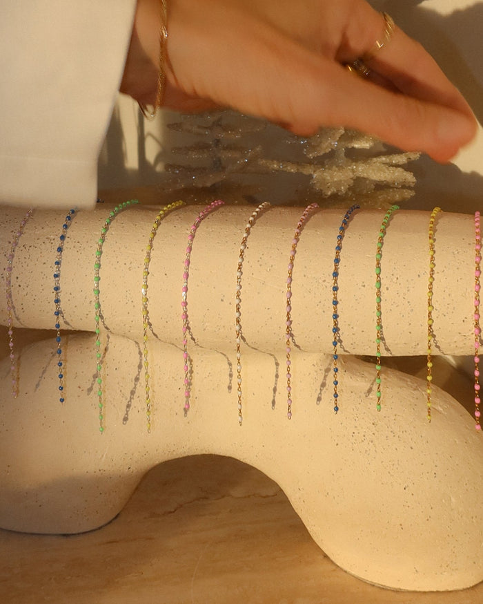 Lemon Candy Chain Anklet