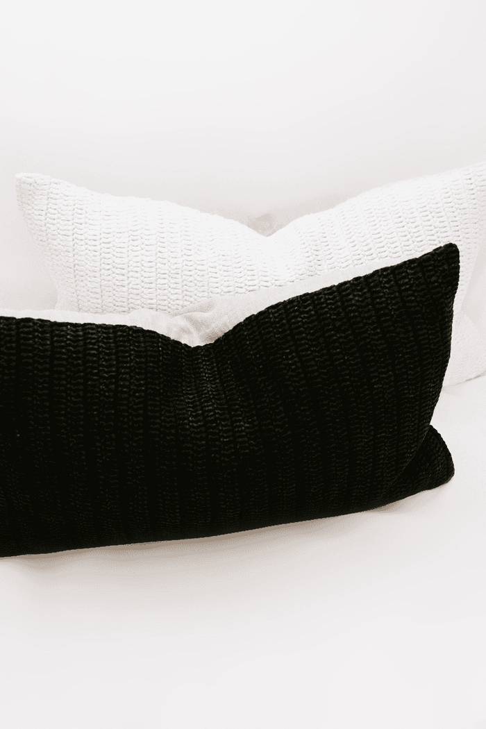 Maverick Lumbar Pillow - Ivory - 14"x26"