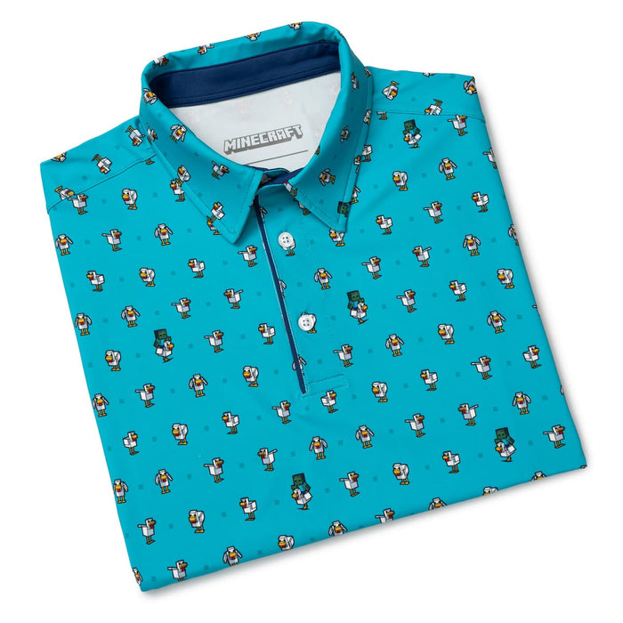 RSVLTS RSVLTS® Breakfast Balls Minecraft "Chicken Jockey" _ All-Day Polo Breakfast Balls Minecraft "Chicken Jockey" _ All-Day Polo