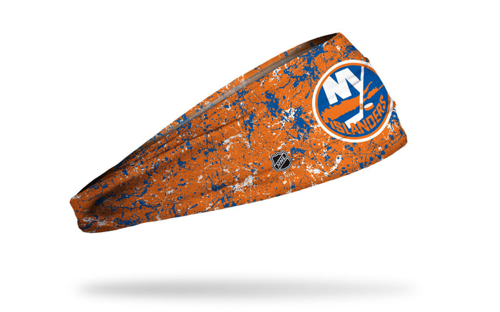 New York Islanders: Splatter Big Bang Lite Headband - View 2