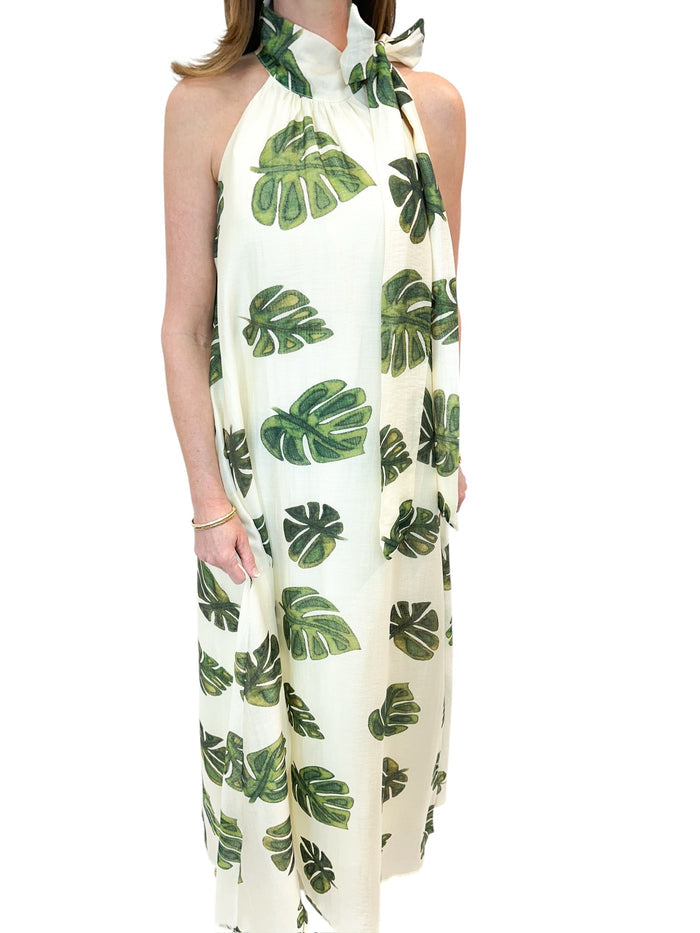 Palm Springs Maxi Dress (Cream)