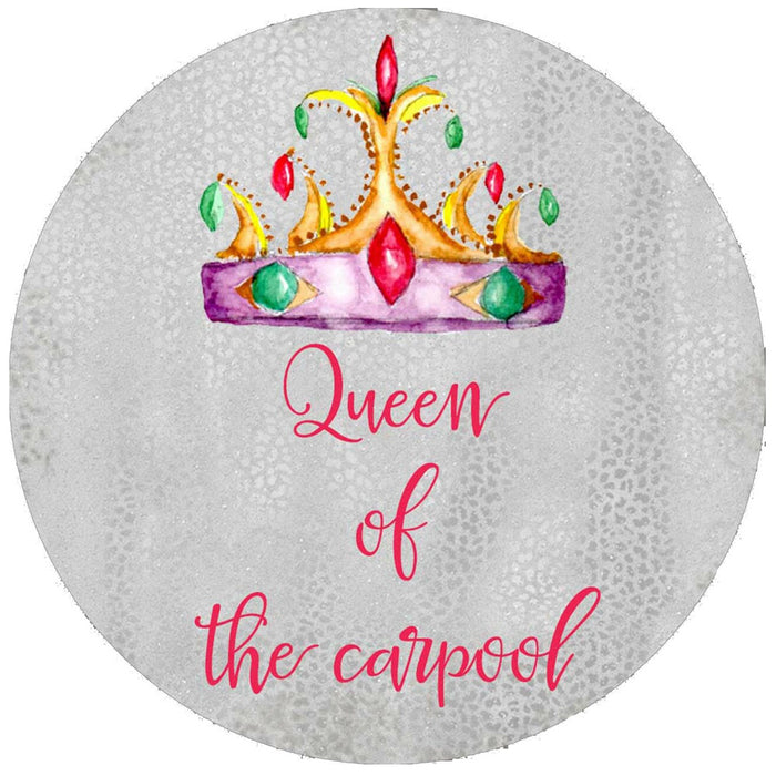Queen of the Carpool Car Coasters