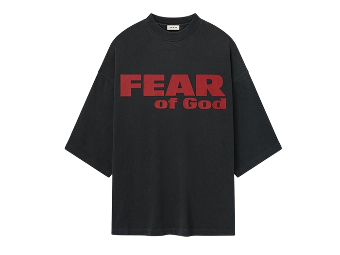 Relaxed “Fear Is Gone” Cotton T-Shirt
