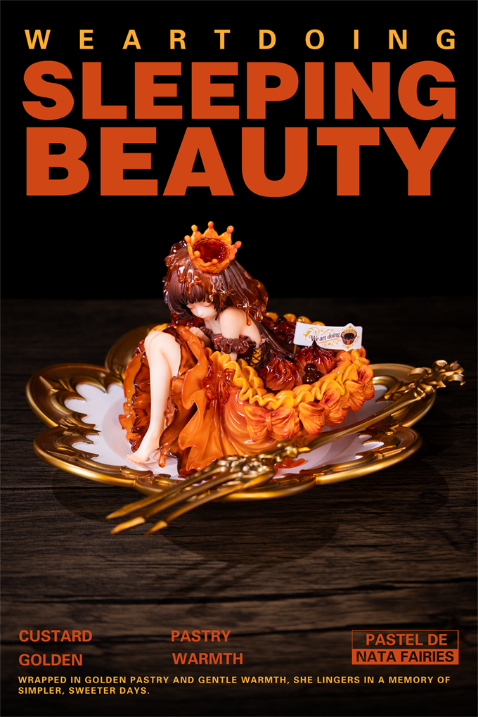 Sleeping Beauty-Pastel de Nata Fairies- Chocolate - Preorder