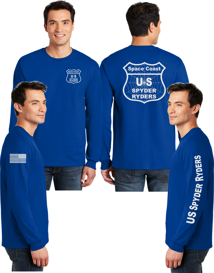 Space Coast - US Spyder Ryders Reflective Long Sleeve - Dry Blend