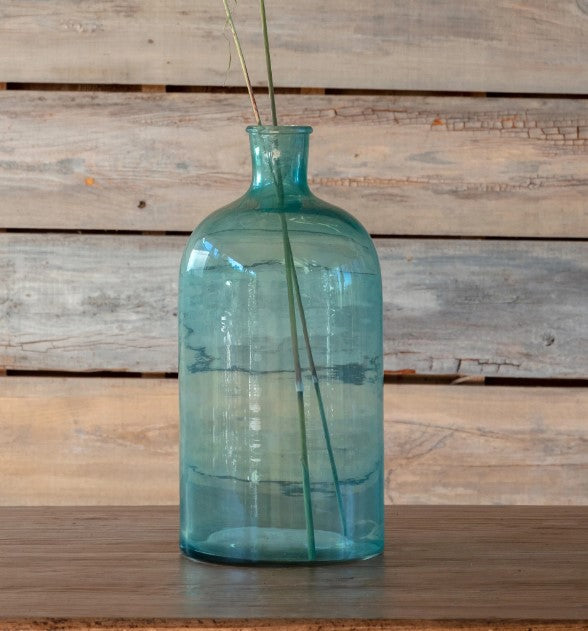 Spirits Bottle Blue Green