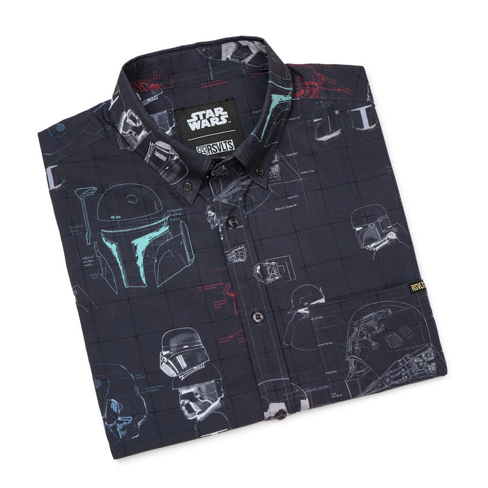 RSVLTS RSVLTS® Star Wars "Dark Logistics" _ KUNUFLEX Short Sleeve Shirt Star Wars "Dark Logistics" _ KUNUFLEX Short Sleeve Shirt