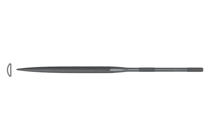Swiss 16cm Half-Round Needle File, Cut 2, Item No. 31.527