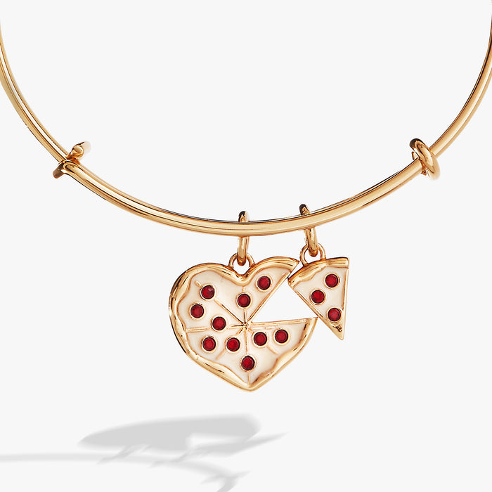 'Take A Pizza My Heart' Multi Charm Bangle