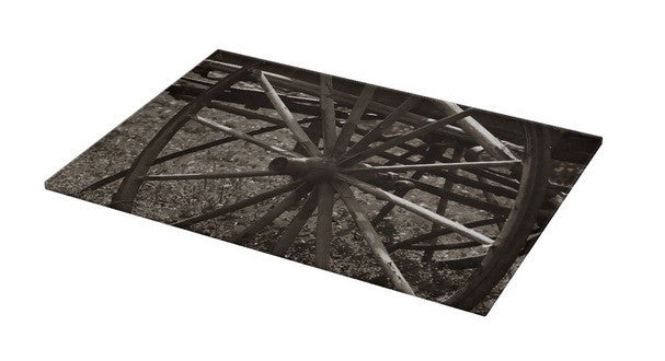 Wagon and Wheel Cutting Board