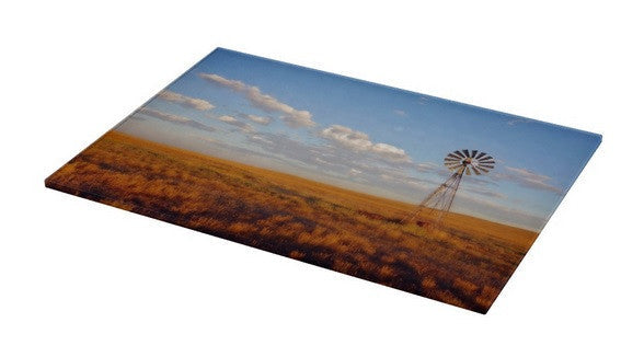 Windmill at Sunset Cutting Board