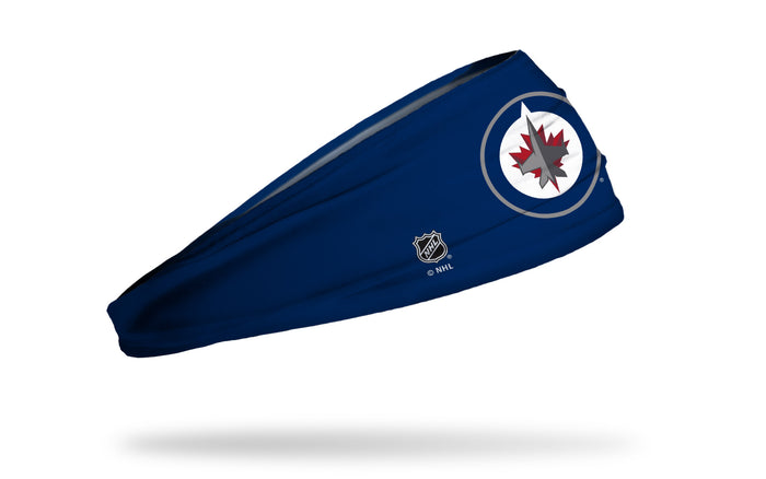 Winnipeg Jets: Logo Blue Big Bang Lite Headband - View 2