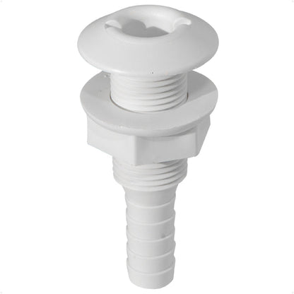 1-1/2" Thru-Hull Fittings for Boat, White - FO1867 - Five Oceans