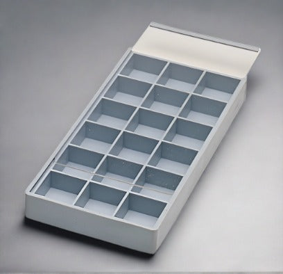 18 COMP TRAY W/SLIDE LID
