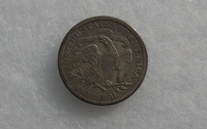 1876 Seated Liberty Quarter VF-30 | Of Coins & Crystals