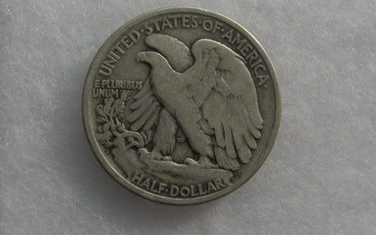 1918S Walking Liberty Half Dollar VG-10 | Of Coins & Crystals