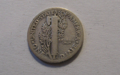 1921 Mercury Dime.  VG-08 | Of Coins & Crystals