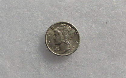 1936S  Mercury Dime AU-55 | Of Coins & Crystals
