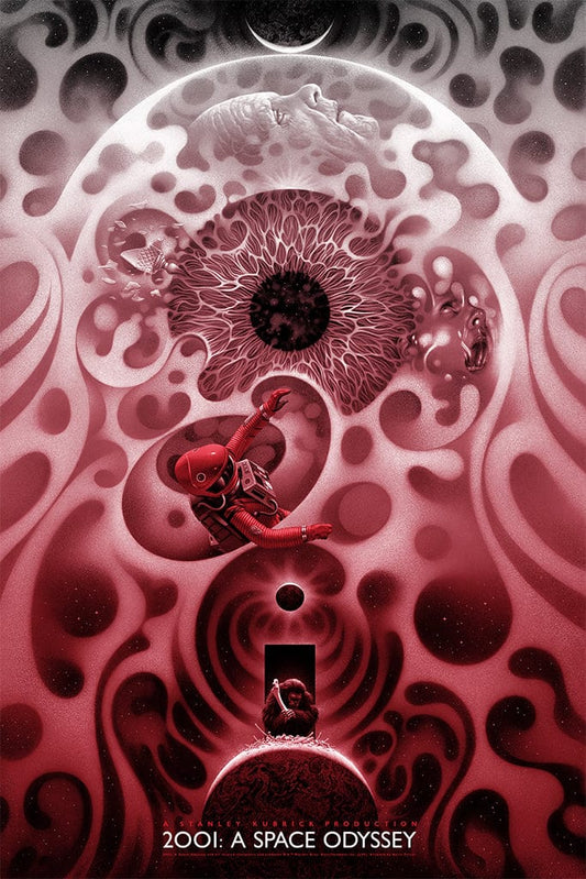 2001: A Space Odyssey (Variant) Poster