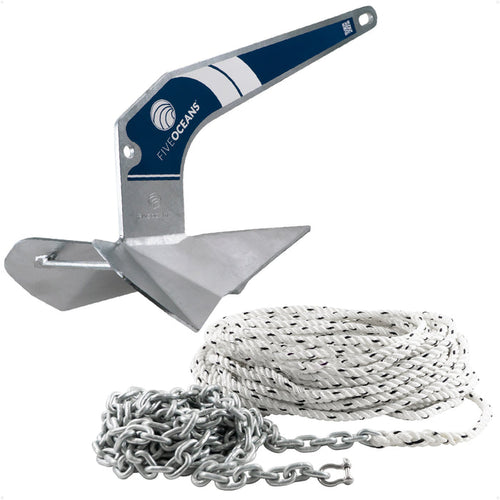 22 Lb / 10 Kg. Delta Anchor Kit for Windlass Systems - FO3686-4288 - Five Oceans