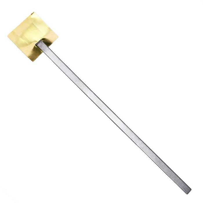 24K Gold Plating Anode 1" x 1"