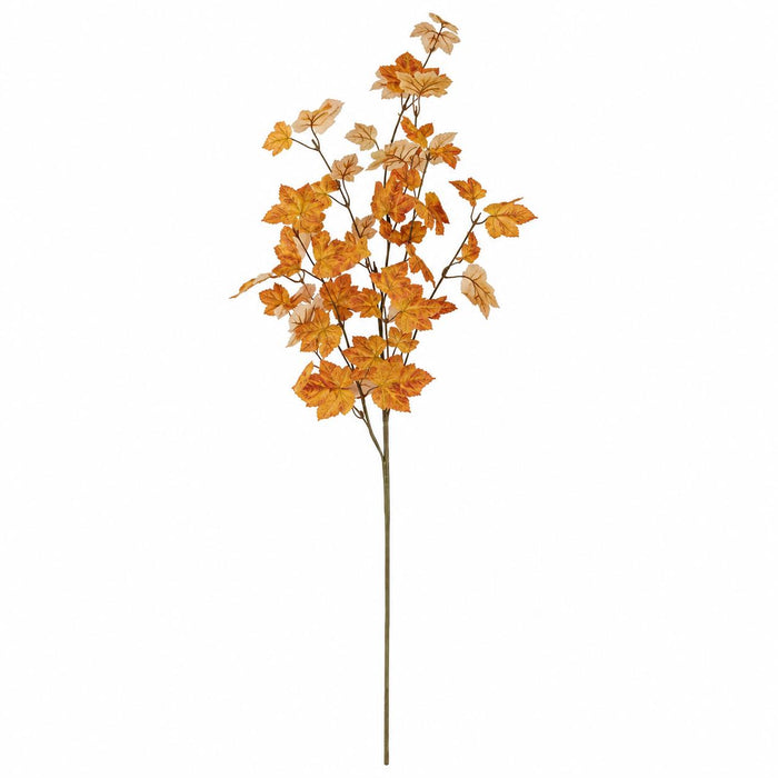 34" Orange Maple Leaf Stem-Home/Giftware-Kevin's Fine Outdoor Gear & Apparel