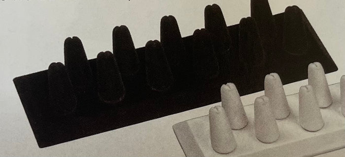11 Finger Display 245-11-BK velvet