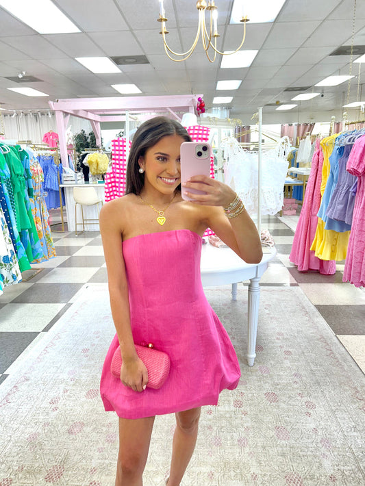 Barbie Bubble Mini Dress