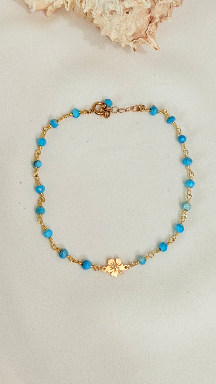 Hibiscus bracelet