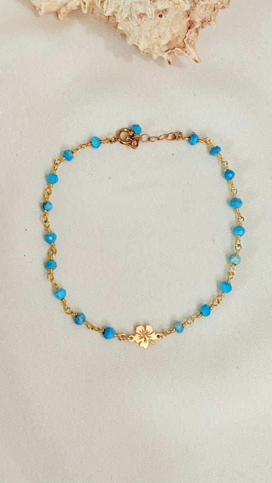 Hibiscus bracelet