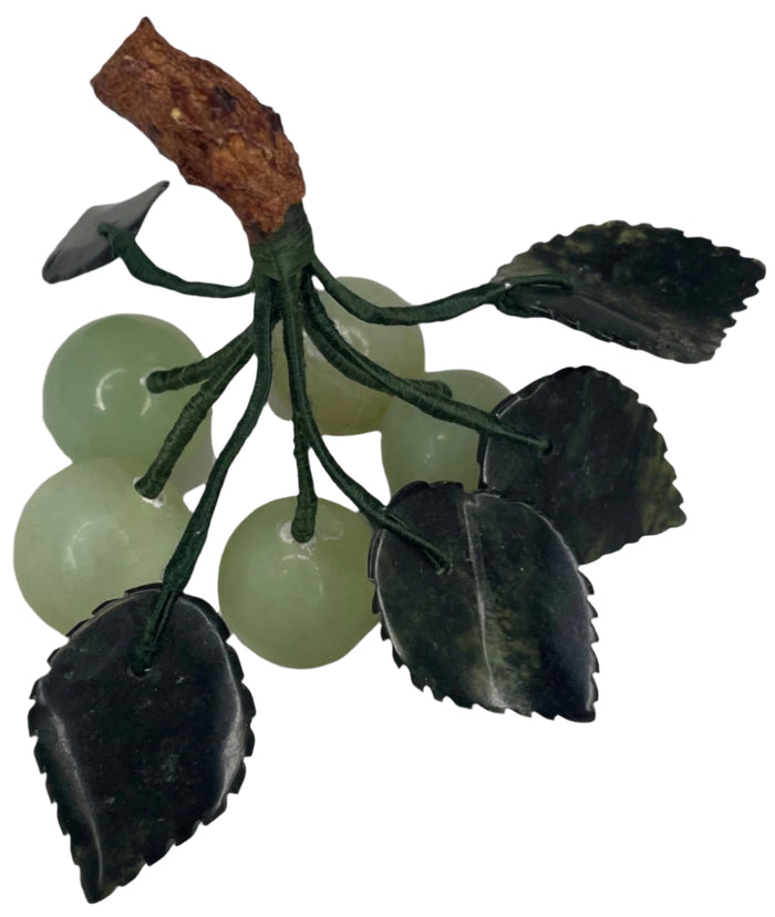 Alabaster Jade Cherry Cluster.
