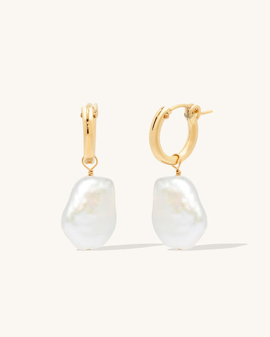 Amelia Organic Hoops