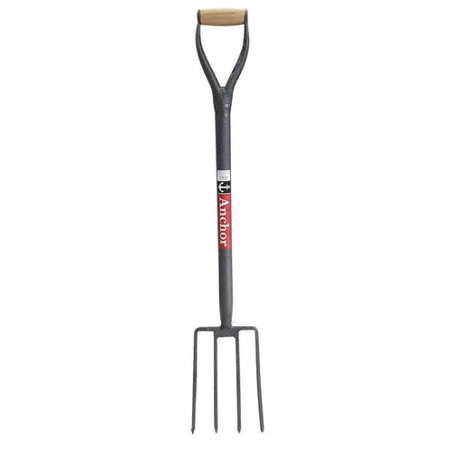 Anchor Fork Metal Handle & Wooden Grip