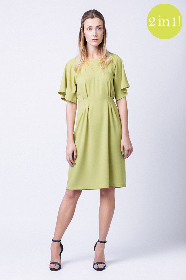 Ansa Butterfly Sleeve Dress & Top Sewing Pattern --- Named Clothing